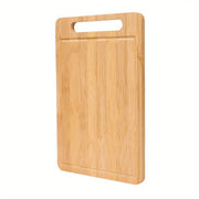 Bamboo Cutting Board with Juice Groove – Sturdy, Natural, and Ideal for Daily Use