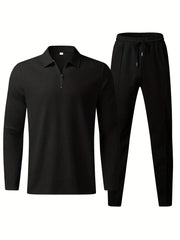 Casual Waffle Pattern Set - Stylish and Comfortable for Every Moment